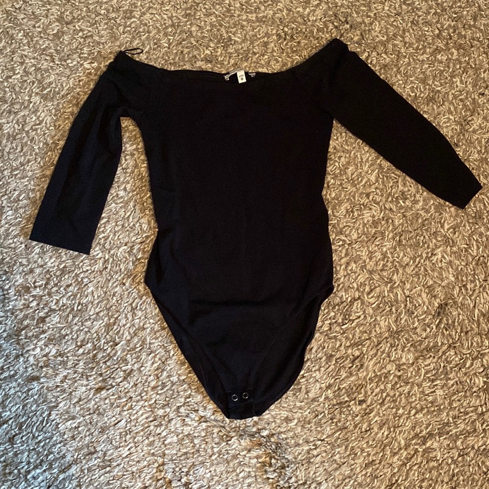 Express black bodysuit